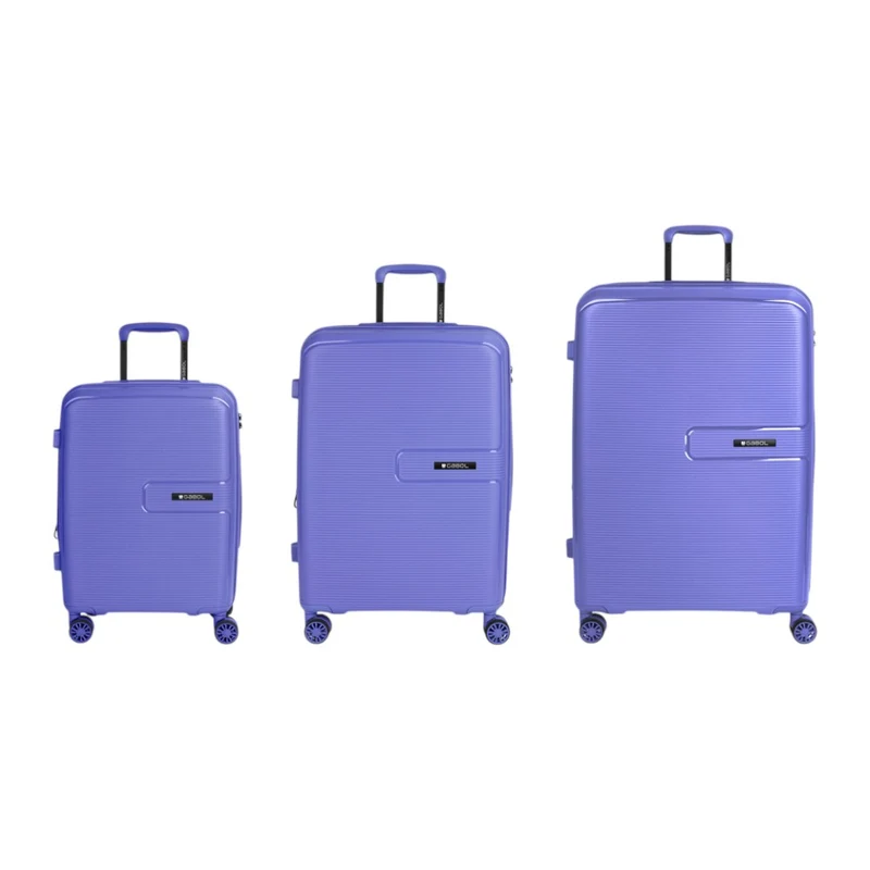 Set de 3 Maletas Rígidas Expandibles Polipropileno