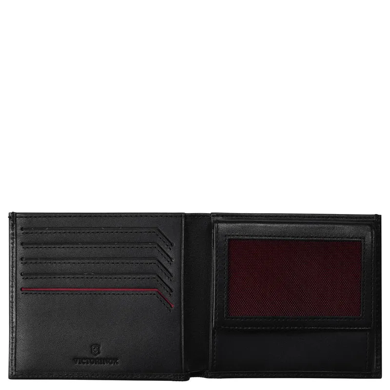 Victorinox Altius Alox Deluxe Bi-Fold - Cartera 5cc 11 cm RFID (black)