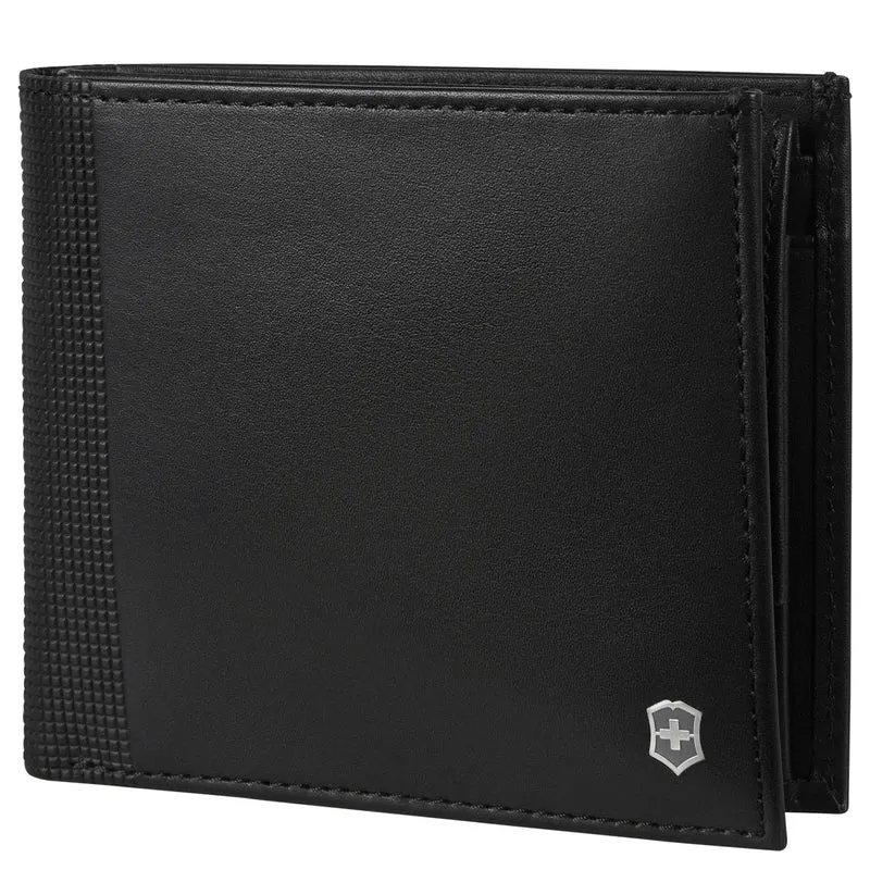 Victorinox Altius Alox Deluxe Bi-Fold - Cartera 5cc 11 cm RFID (black)