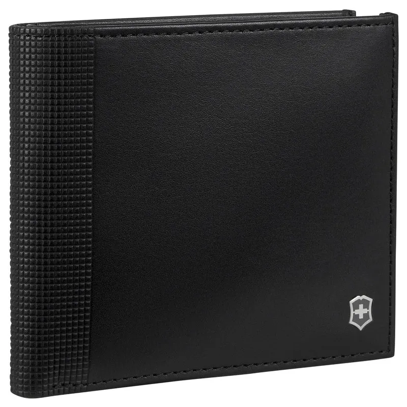 Victorinox Altius Alox Deluxe Bi-Fold - Cartera 5cc 11 cm RFID (black)