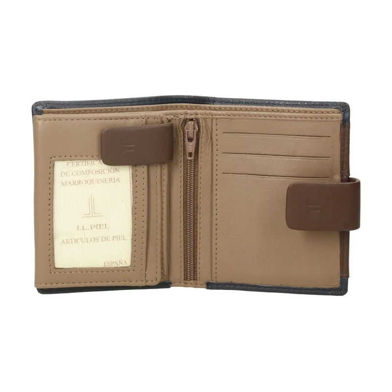 Monedero De Piel "Italy" J.L Piel