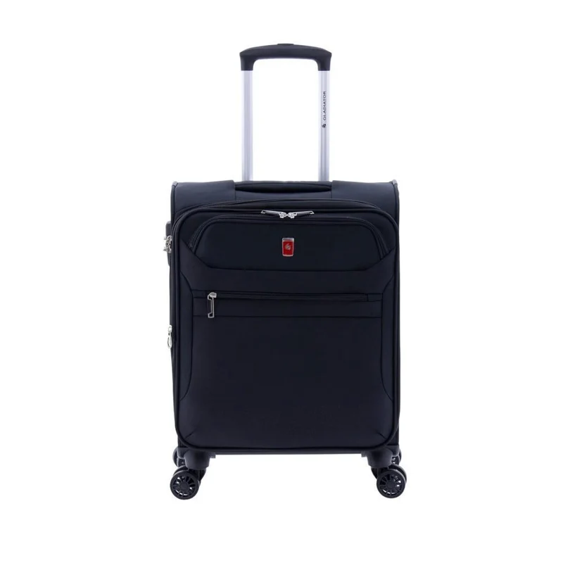 Maleta de Cabina Gladiator 3D Negra | Flexible, Ligera y Expandible