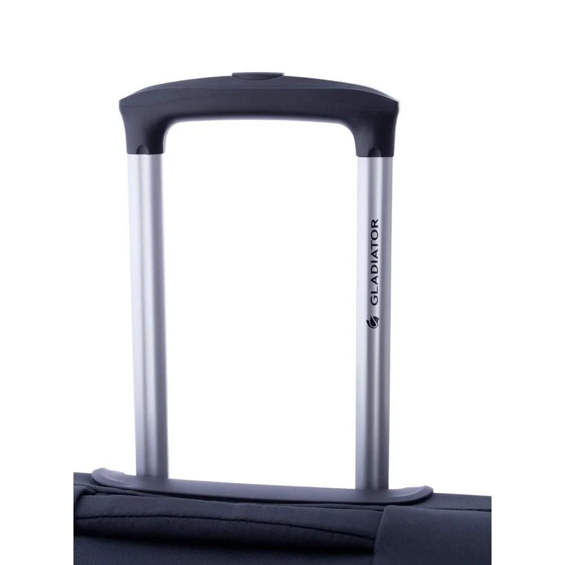 Maleta de Cabina Gladiator 3D Negra | Flexible, Ligera y Expandible