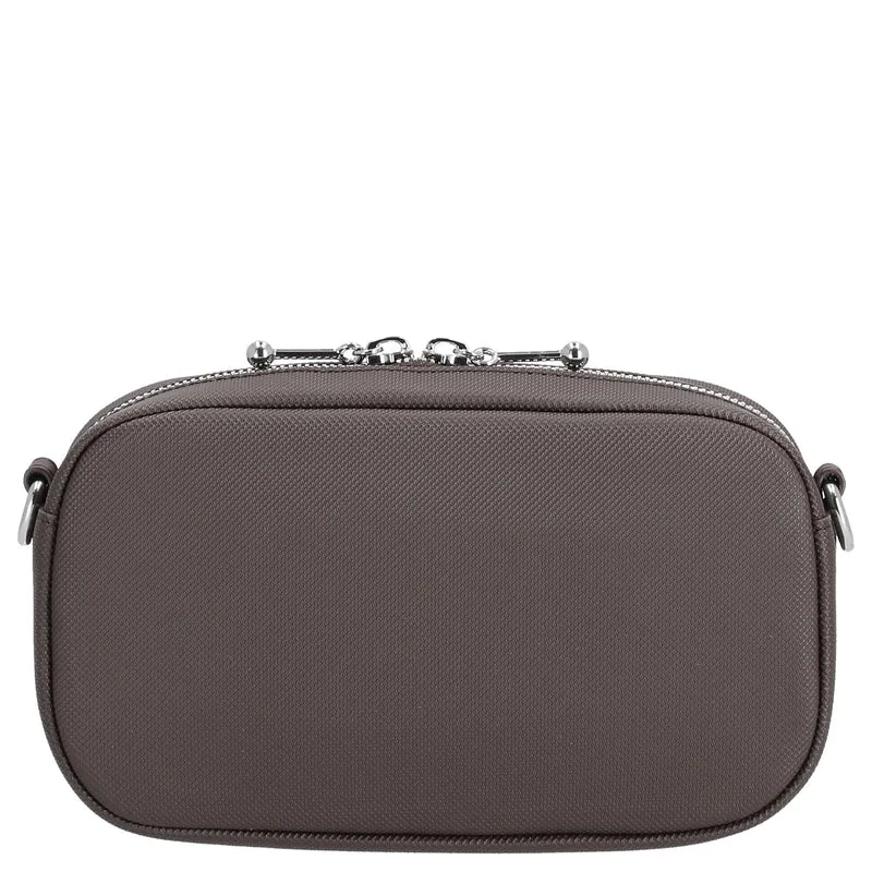 Lacoste Daily City - Bolso bandolera 20 cm (dark brown)