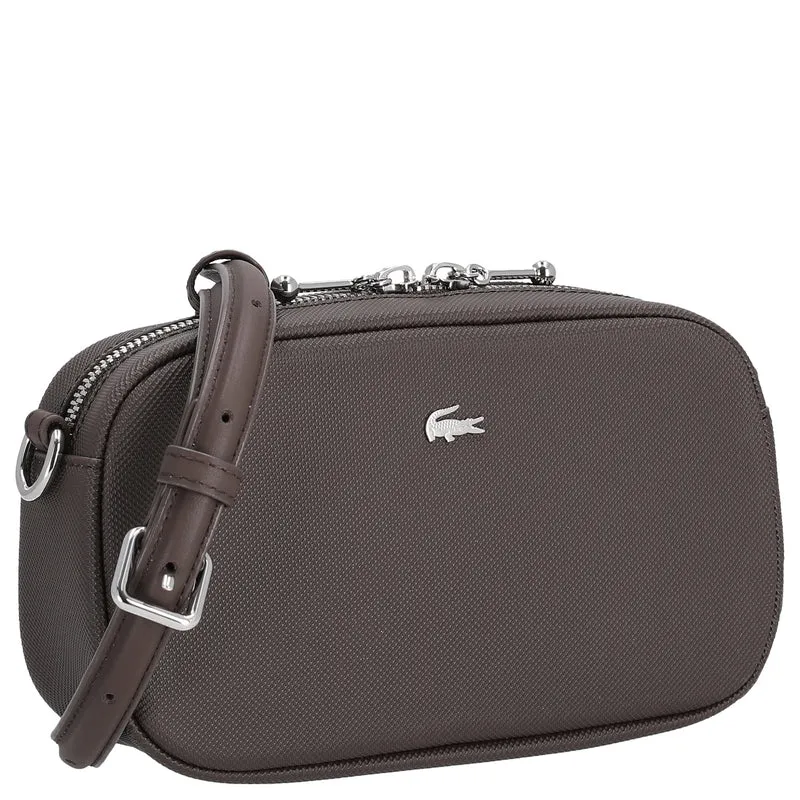 Lacoste Daily City - Bolso bandolera 20 cm (dark brown)