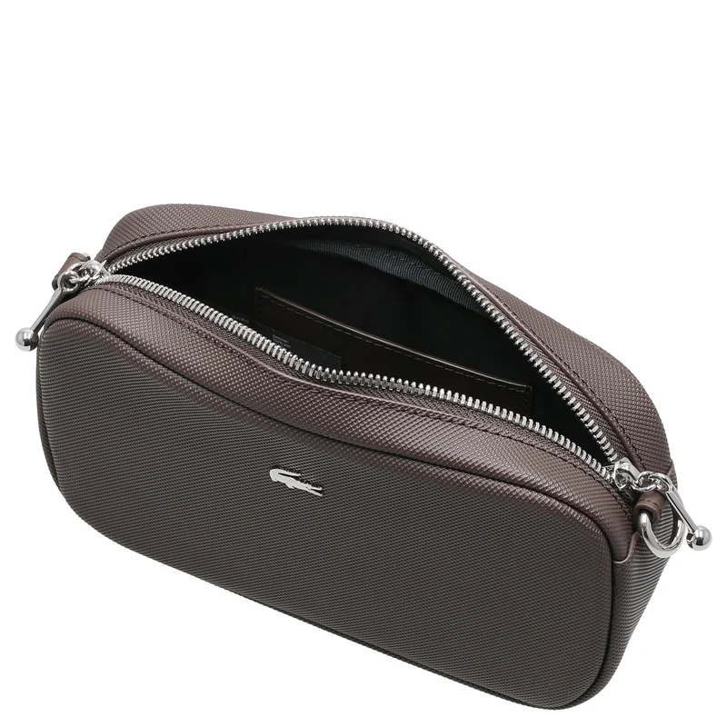 Lacoste Daily City - Bolso bandolera 20 cm (dark brown)