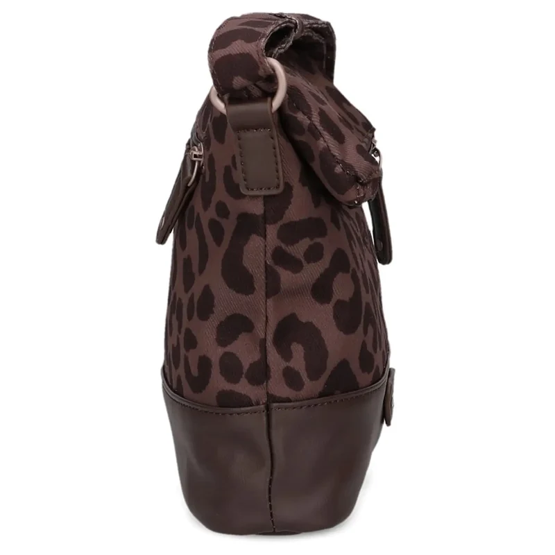 zwei Olli OT6 - Bolso de hombro 20/29 cm (leo-brown)