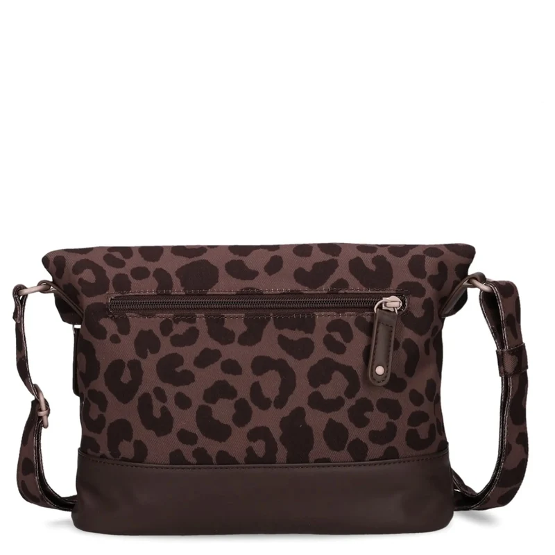 zwei Olli OT6 - Bolso de hombro 20/29 cm (leo-brown)