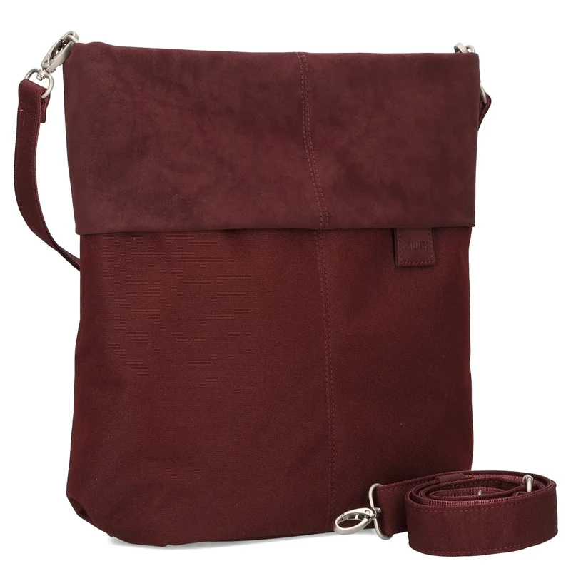zwei Olli OT12 - Bolso de hombro 32 cm (bordeaux)