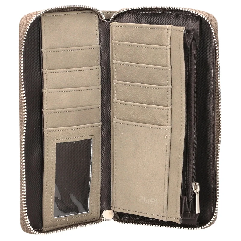 zwei Mademoiselle MW2 - Cartera 15cc 20 cm (nubuk-mud)