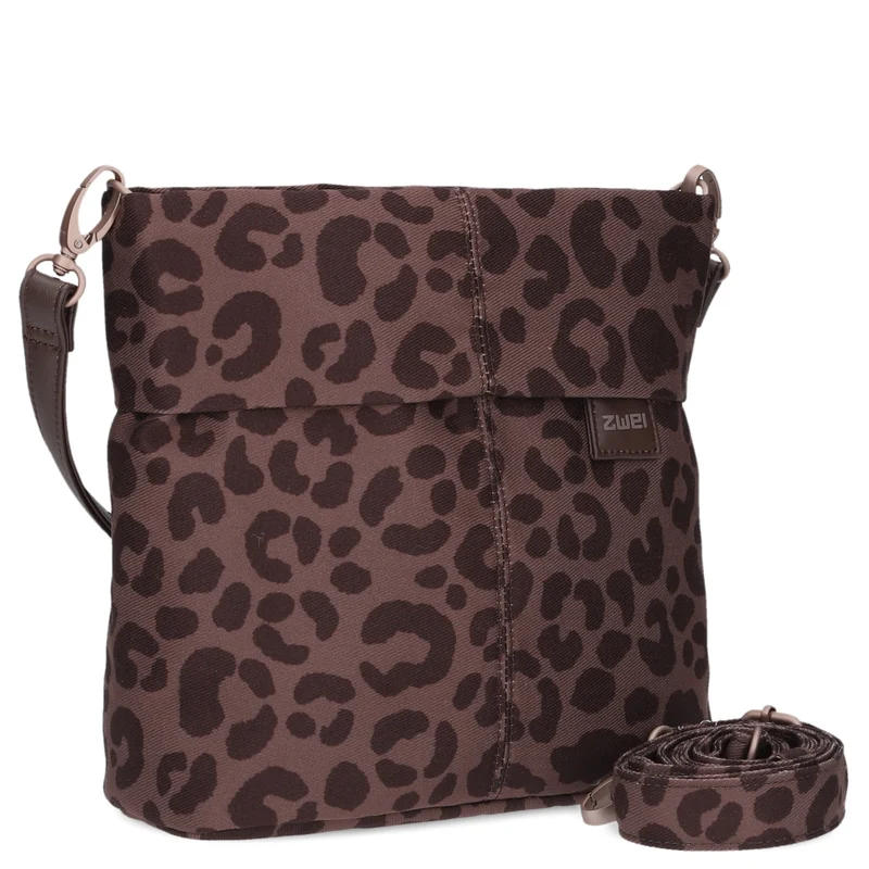 zwei Mademoiselle M8 - Bolso de hombro 25 cm (leo-brown)