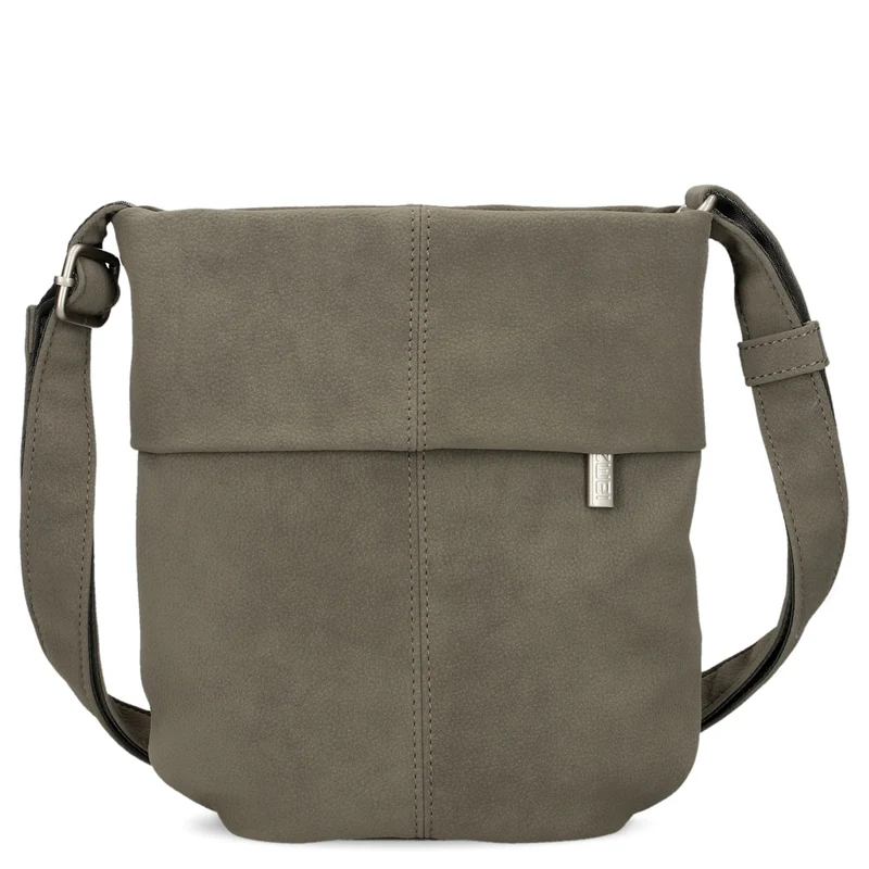 zwei Mademoiselle M45 - Bolso de hombro 22 cm (nubuk-mud)