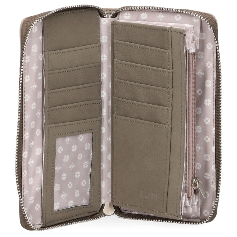 zwei Eva EV2 - Cartera 15cc 19 cm (nubuk-mud)
