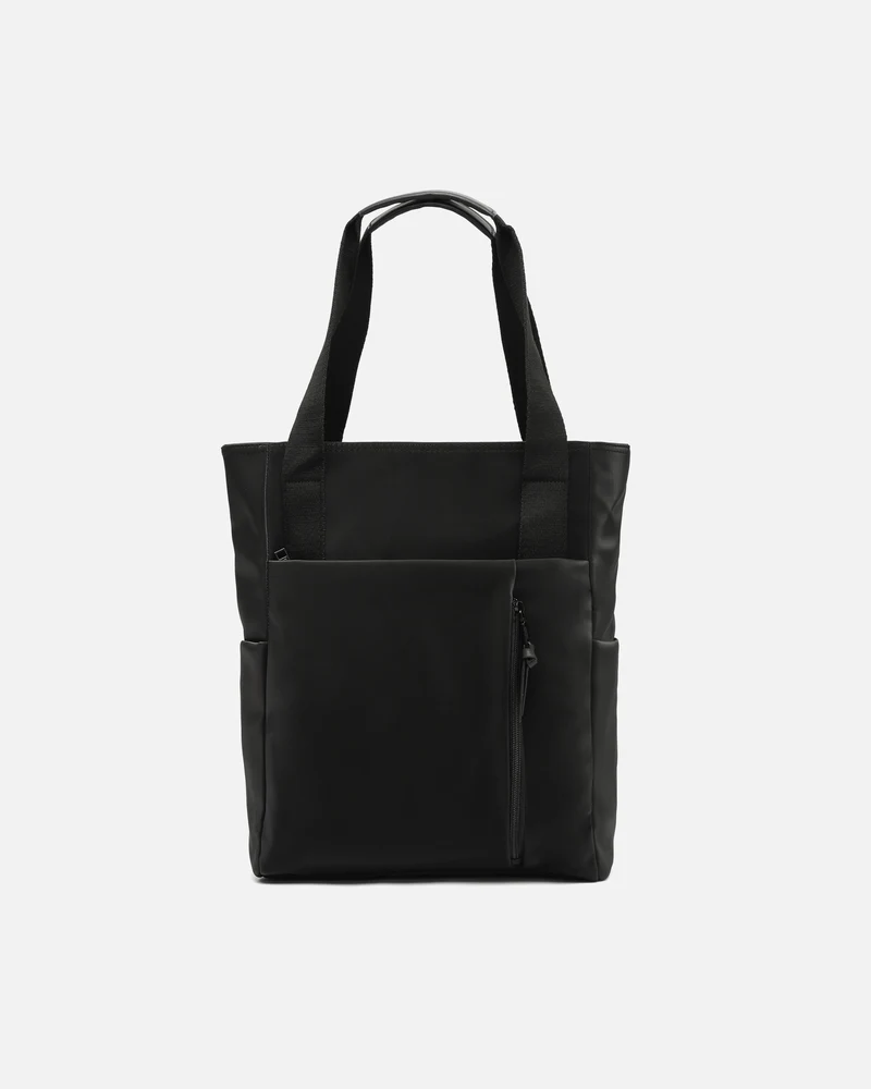 Dominica mochila grande en nylon con bolsillo para portátil (14") y asa de hombro