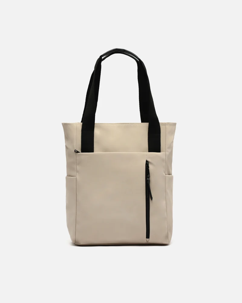 Dominica mochila grande en nylon con bolsillo para portátil (14") y asa de hombro