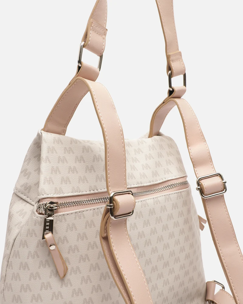 Monogram mochila antirrobo con estampado monograma