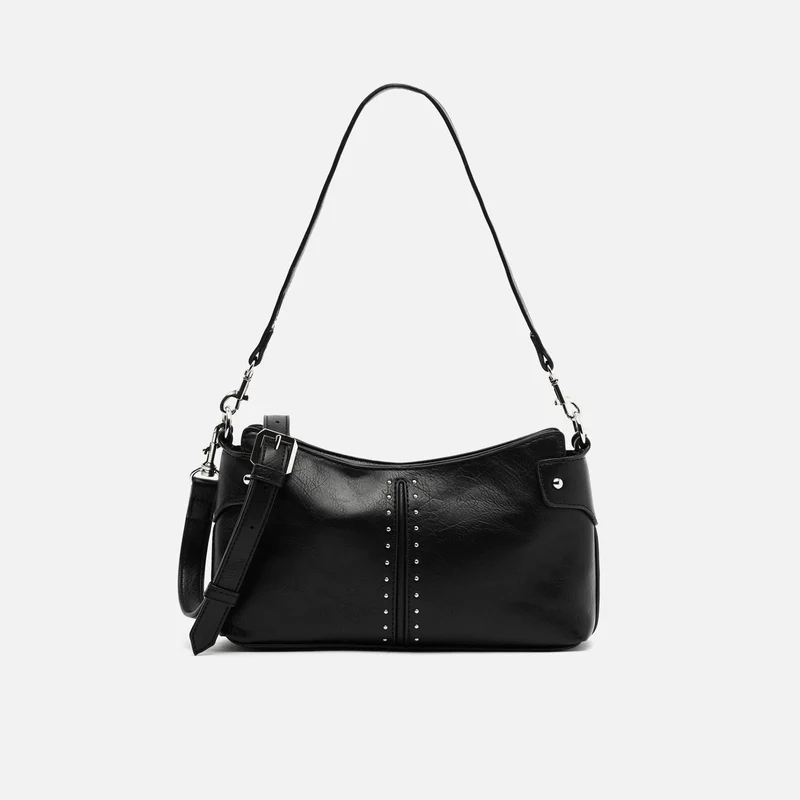 Jita bolso de hombro pequeño con detalles metálicos ED.
