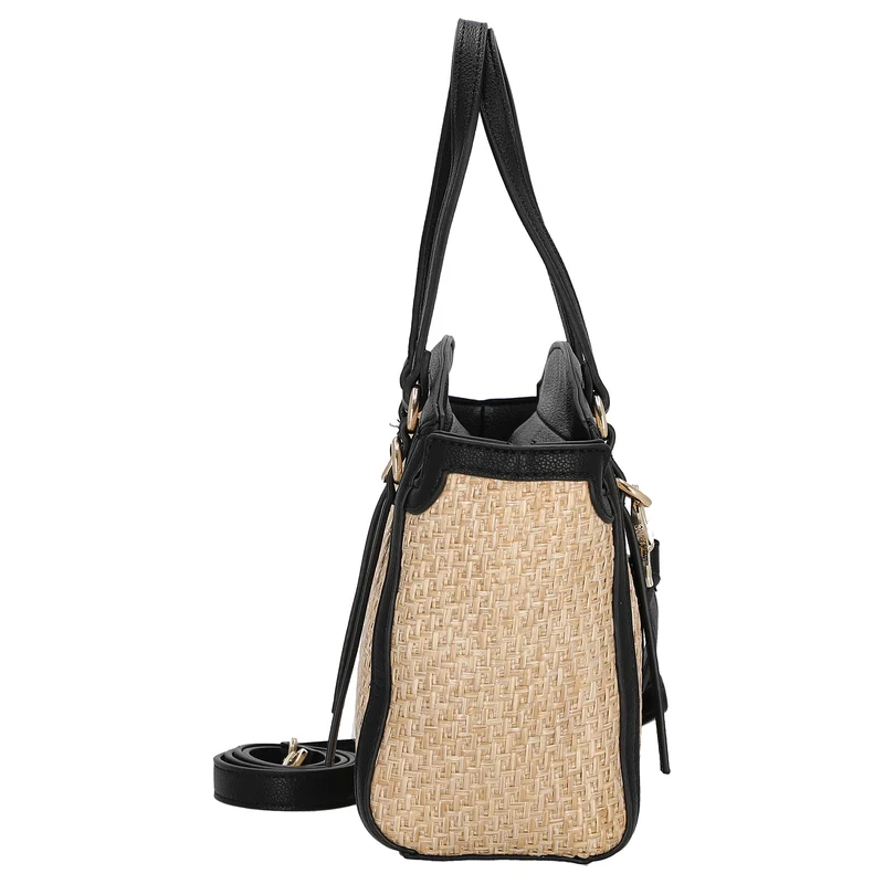 Valentino Bags Demetra - Bolso de mano 31 cm (naturale/nero)