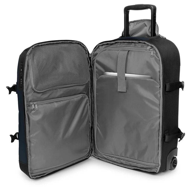Eastpak Transit'r Pro - Bolsa de viaje con ruedas S 55 cm (navy pro coated)