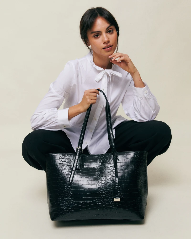 Idalia bolso shopper grande animal print