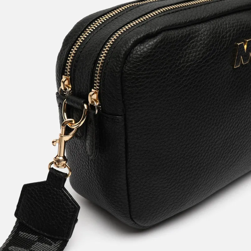 Galen bolso bandolera con doble cremallera