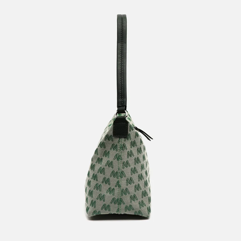 Mongra bolso de hombro con estampado monogram ED.