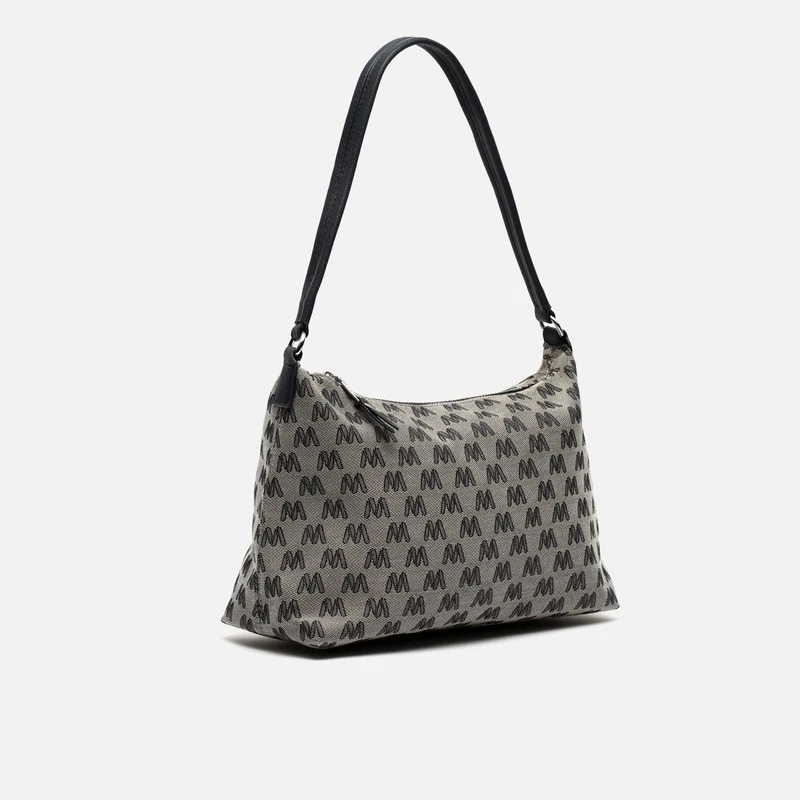 Mongra bolso de hombro con estampado monogram ED.