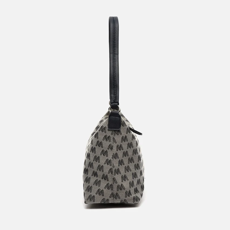 Mongra bolso de hombro con estampado monogram ED.