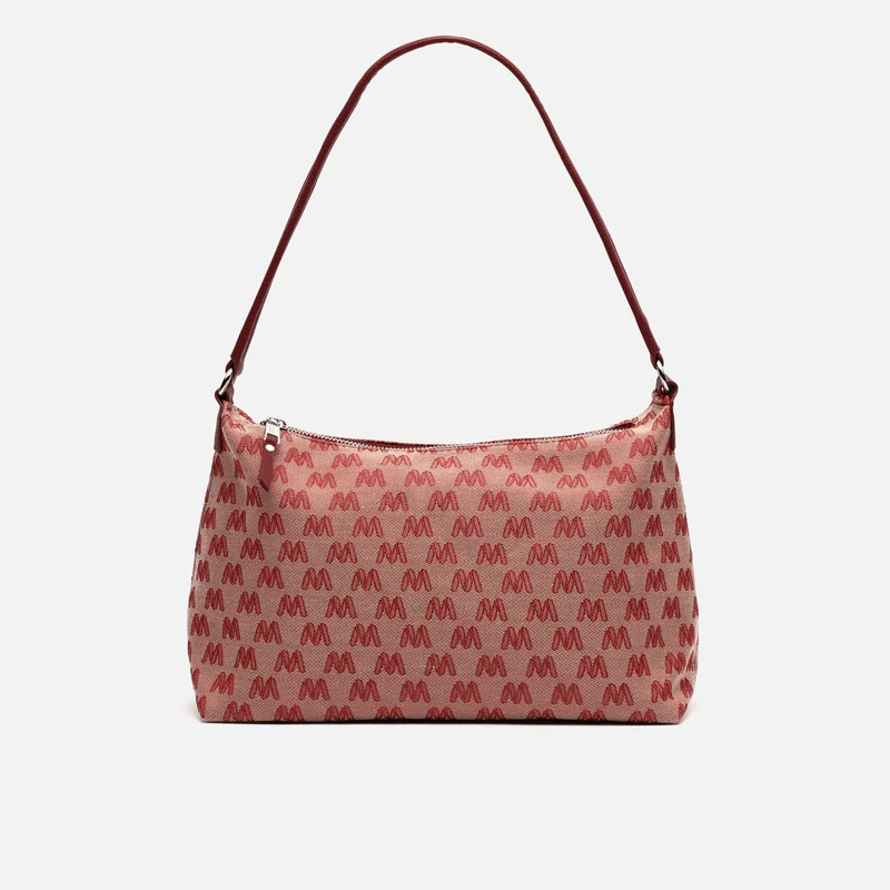 Mongra bolso de hombro con estampado monogram ED.