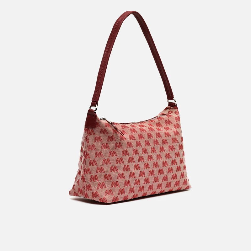 Mongra bolso de hombro con estampado monogram ED.