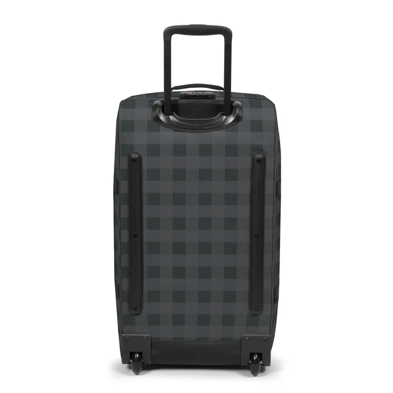 Eastpak Tranverz M 78 - Bolsa de viaje con ruedas 67 cm (checker grey)