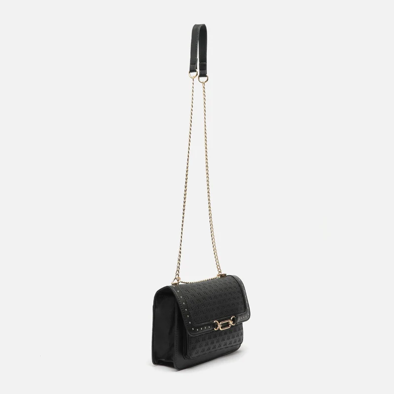 Clasti bolso bandolera con correa y estampado monogram