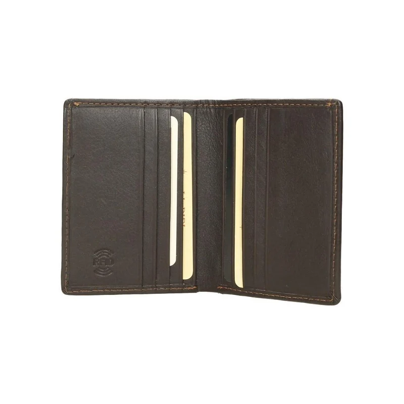 Cartera De Piel Clasic Slim J.L