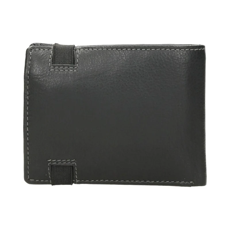 Cartera De Piel Con Goma J.L