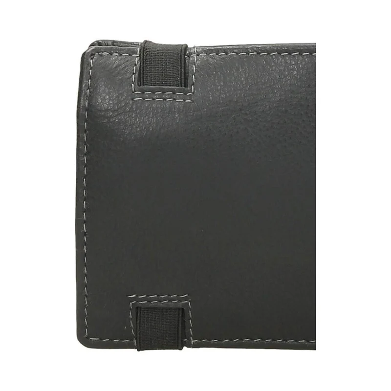Cartera De Piel Con Goma J.L