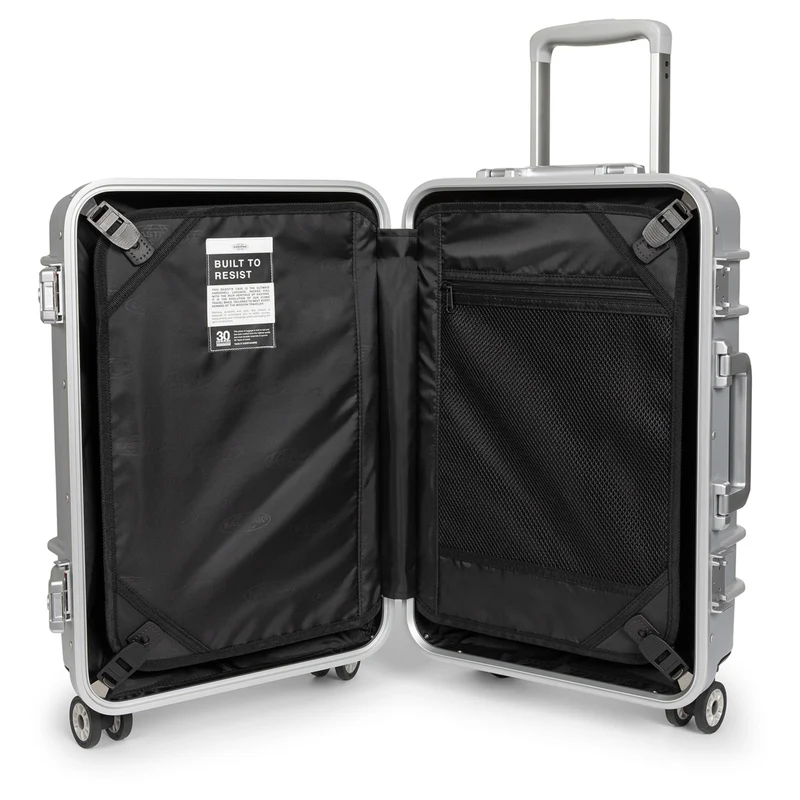 Eastpak selection Resist'r Case - Trolley de cabina con 4 ruedas S 55 cm (metal silver)