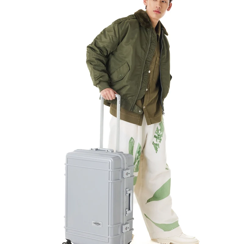 Eastpak selection Resist'r Case - Trolley de 4 ruedas M 68.5 cm (metal silver)