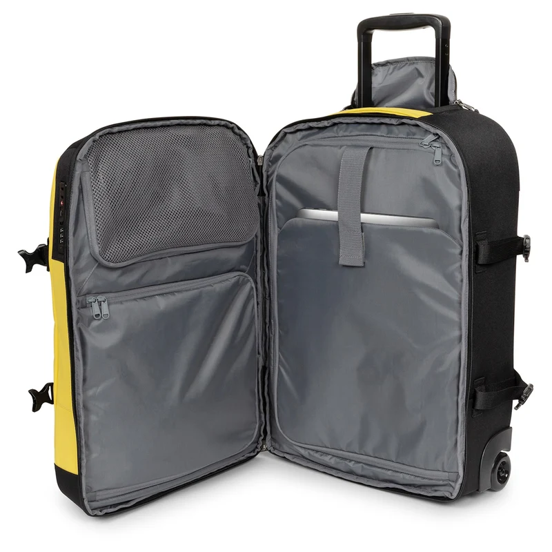 Eastpak Transit'r Pro - Bolsa de viaje con ruedas S 55 cm (yellow pro coated)