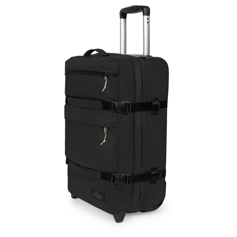 Eastpak Transit'r Plus 42L - Bolsa de viaje con ruedas S 55 cm (tarp black)