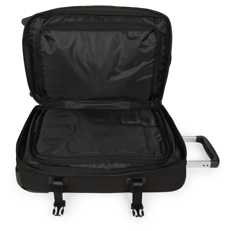 Eastpak Transit'r Plus 42L - Bolsa de viaje con ruedas S 55 cm (tarp black)