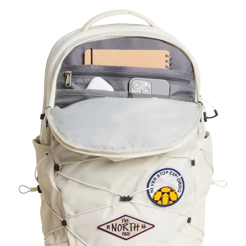 The North Face Women Borealis Patch - Mochila 16" 47.5 cm (white dune/patch)