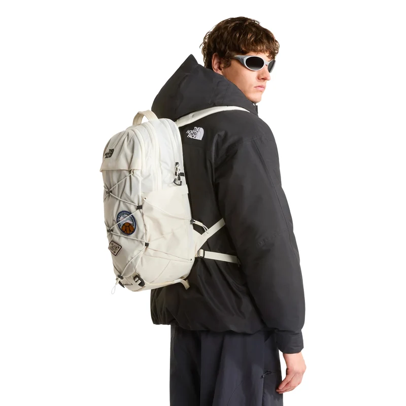 The North Face Women Borealis Patch - Mochila 16" 47.5 cm (white dune/patch)
