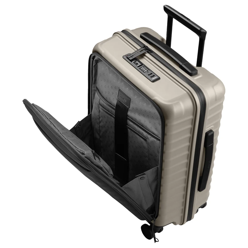 TITAN UPGRADE - Trolley de cabina con 4 ruedas S 55/23 cm mit Vortasche (moonstone grey)