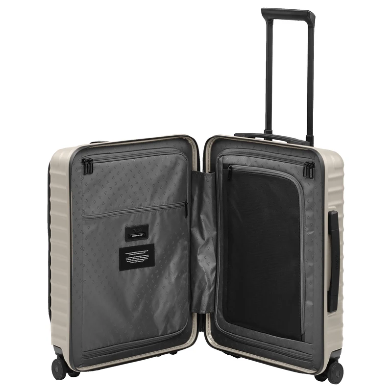 TITAN UPGRADE - Trolley de cabina con 4 ruedas S 55/23 cm mit Vortasche (moonstone grey)