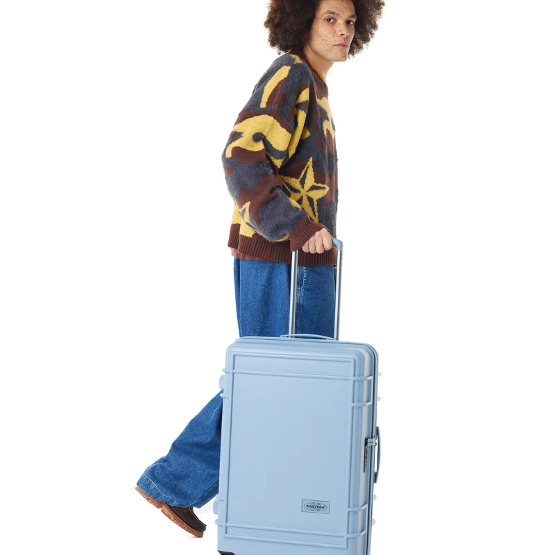 Eastpak selection Resist'r Zip - Trolley mediano con 4 ruedas 68.5 cm (monotone blue)