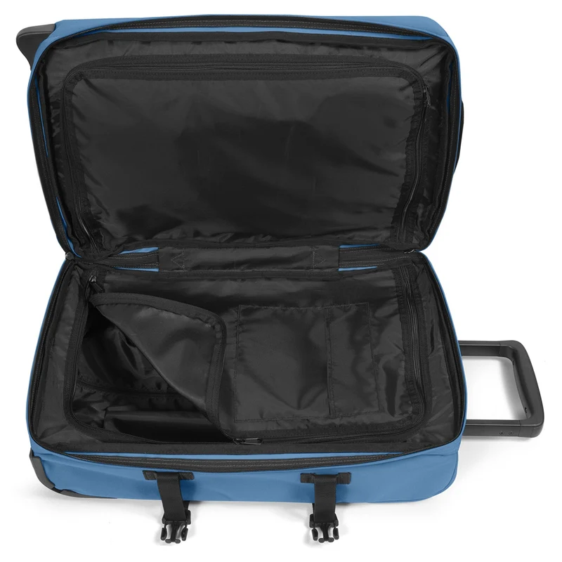 Eastpak Tranverz S 42 - Bolsa de viaje con ruedas 51 cm (aviator blue)