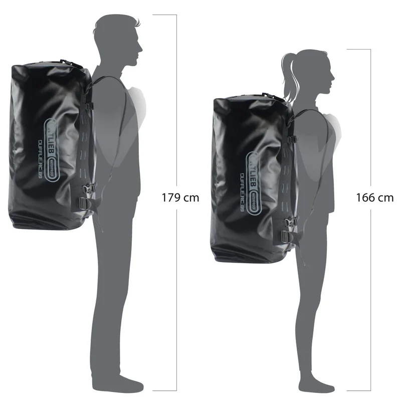 Ortlieb Duffle RC 89 - Bolsa de viaje/Mochila de viaje 71 cm (black)