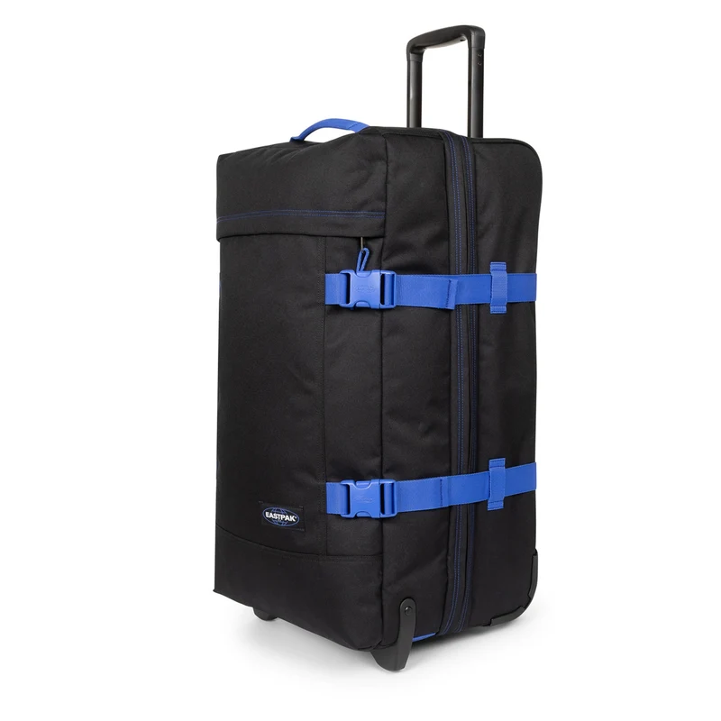 Eastpak Tranverz L 121 - Bolsa de viaje con ruedas 79 cm (kontrast black blue)