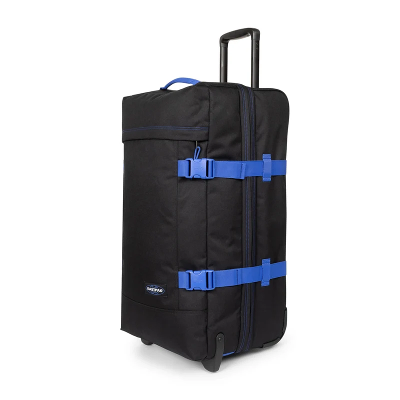Eastpak Tranverz M 78 - Bolsa de viaje con ruedas 67 cm (kontrast black blue)