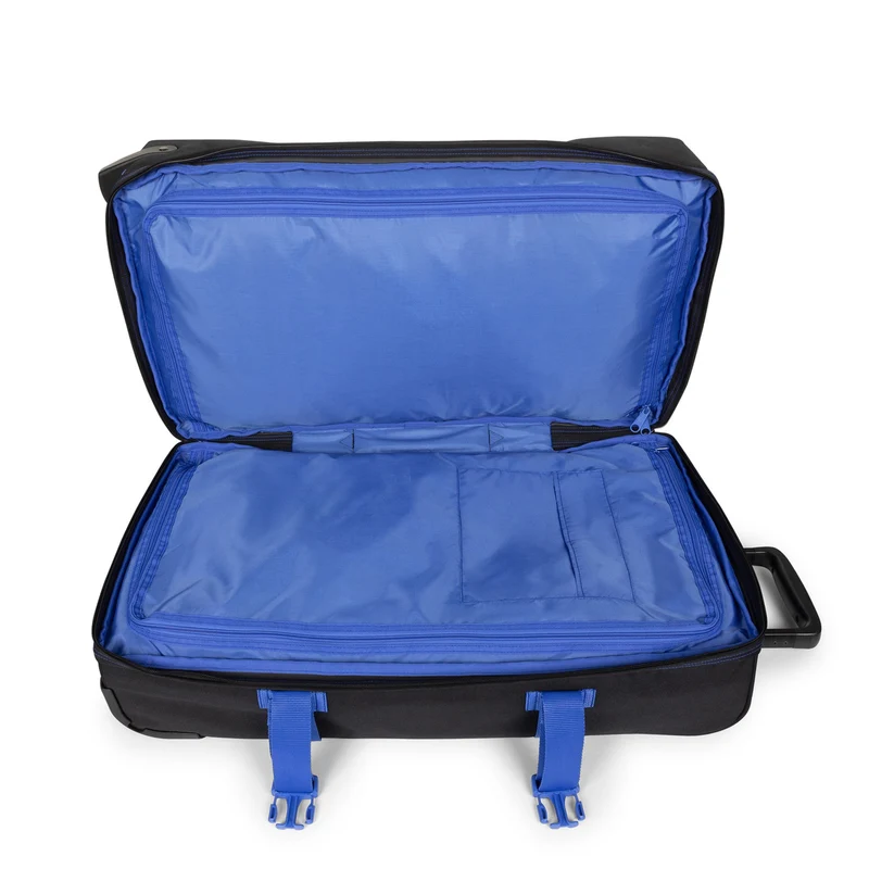 Eastpak Tranverz M 78 - Bolsa de viaje con ruedas 67 cm (kontrast black blue)
